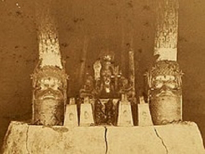 Ancestral shrine in Oba's Palace